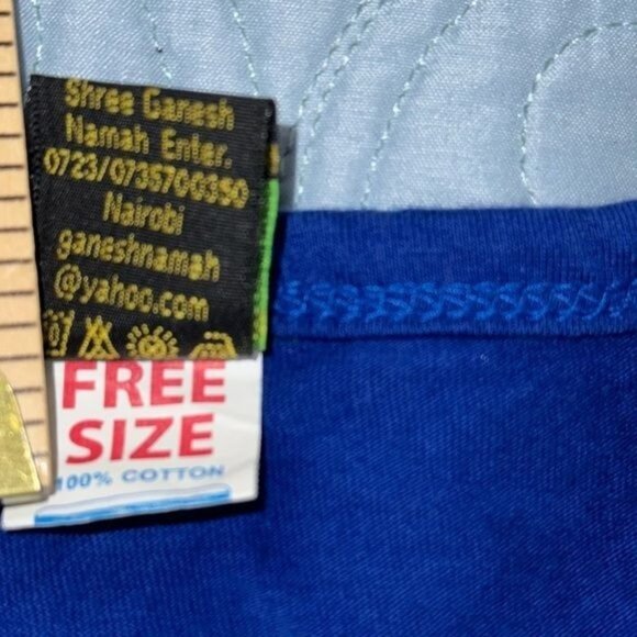 African Fringe T-Shirt With Baobab Tree & Sunset Print By Punch Design - Picture 3 of 9